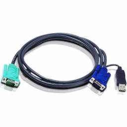 ATEN-CABLE PARA KVM DE 2M USB/VGA PARA CS1308/1316