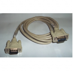 CABLE DB25 M/H NULL MODEM 6FT