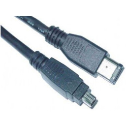 ON-CABLE IEEE 1394 4P/6P 2M