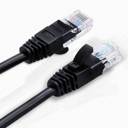 OPTRONICS CABLE PATCHCORD CAT6 2M NEGRO.