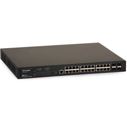 TP-LINK SWITCH 24GB+4SFP - POE (T2600G-28MPS)