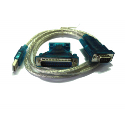 ON-ADAPTADOR USB M  DB9M RS232