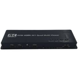 VF-DATA SWITCH KVM USB/HDMI 4 P C/C - INC CABLES USB NO HDMI